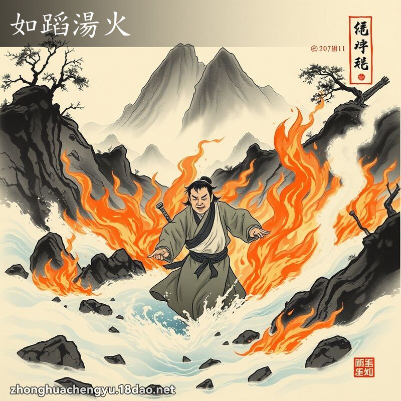 如蹈湯火 配图