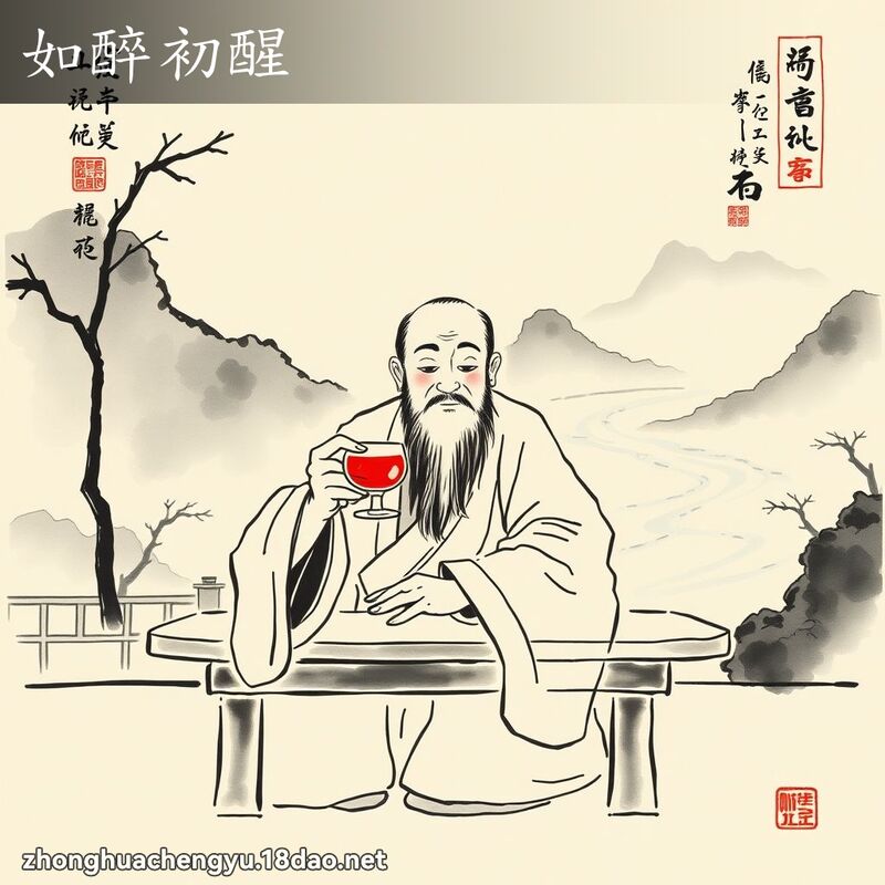 如醉初醒 配图
