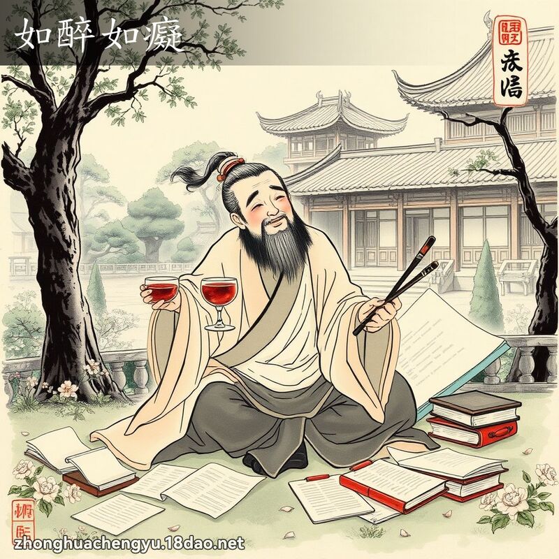 如醉如癡 配图