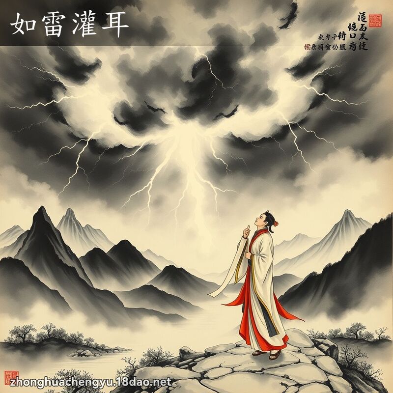 如雷灌耳 配图