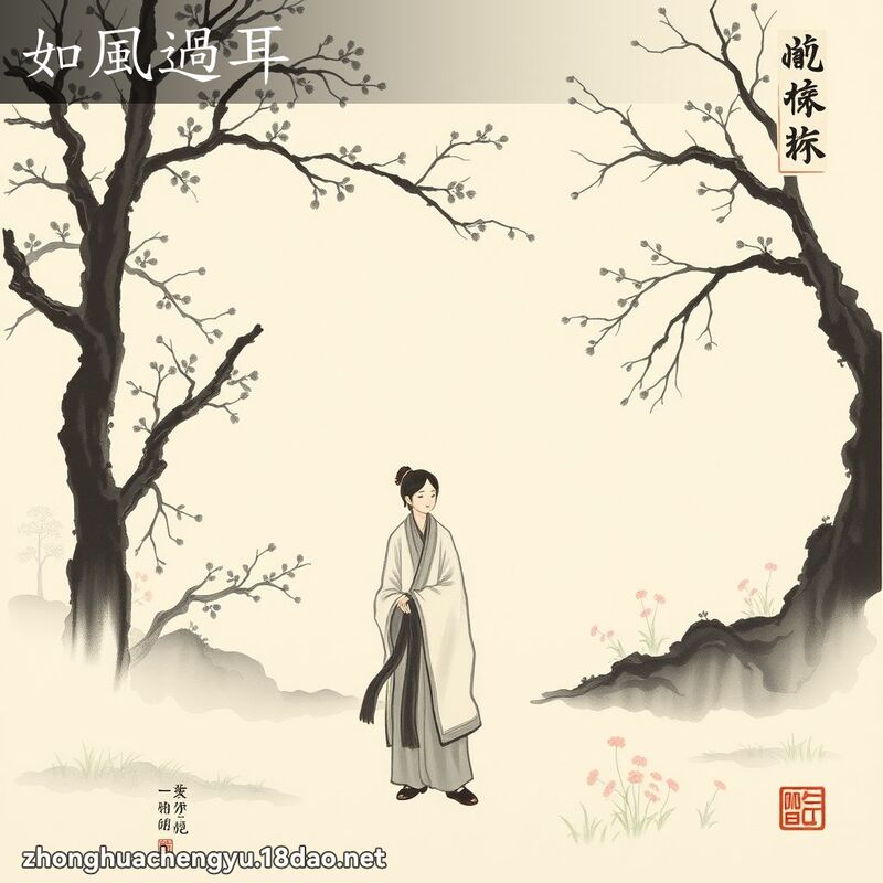 如風過耳 配图