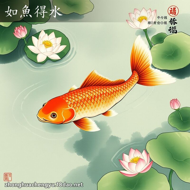 如魚得水 配图