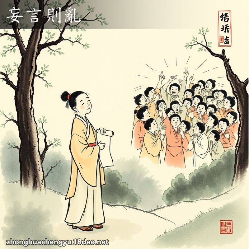 妄言則亂 配图