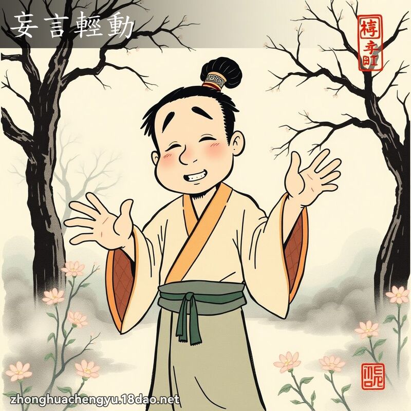 妄言輕動 配图