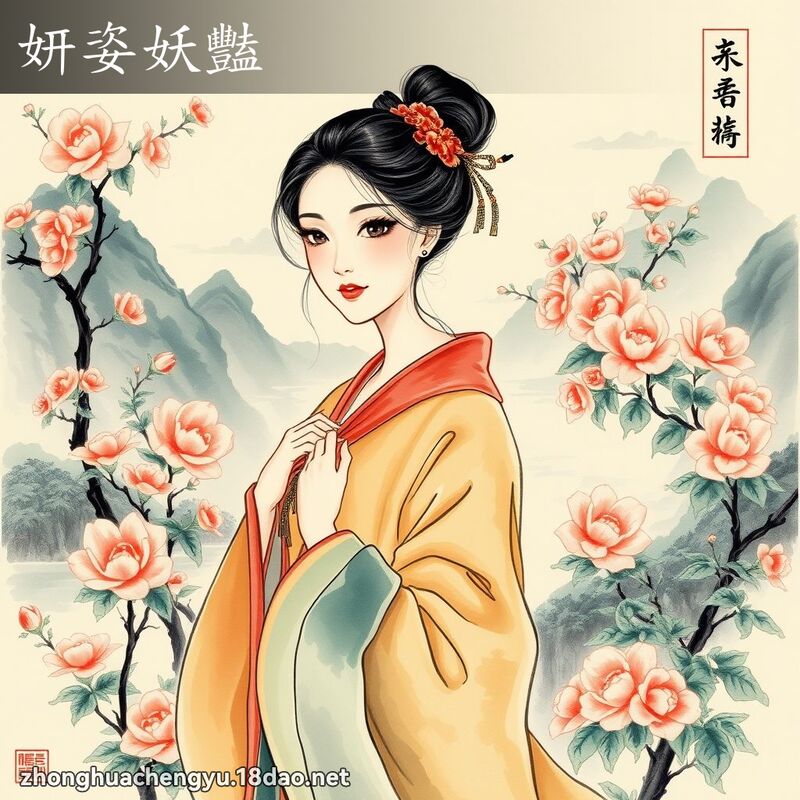妍姿妖豔 配图