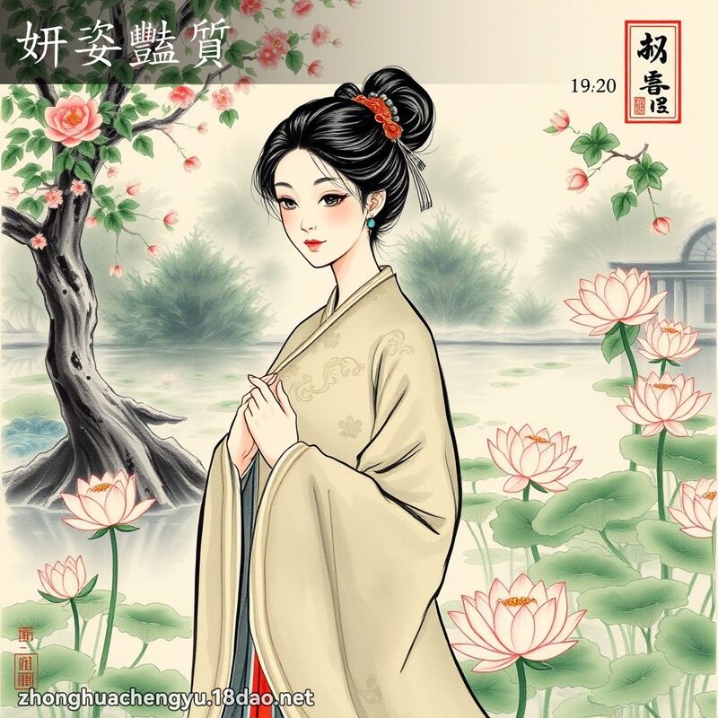 妍姿豔質 配图