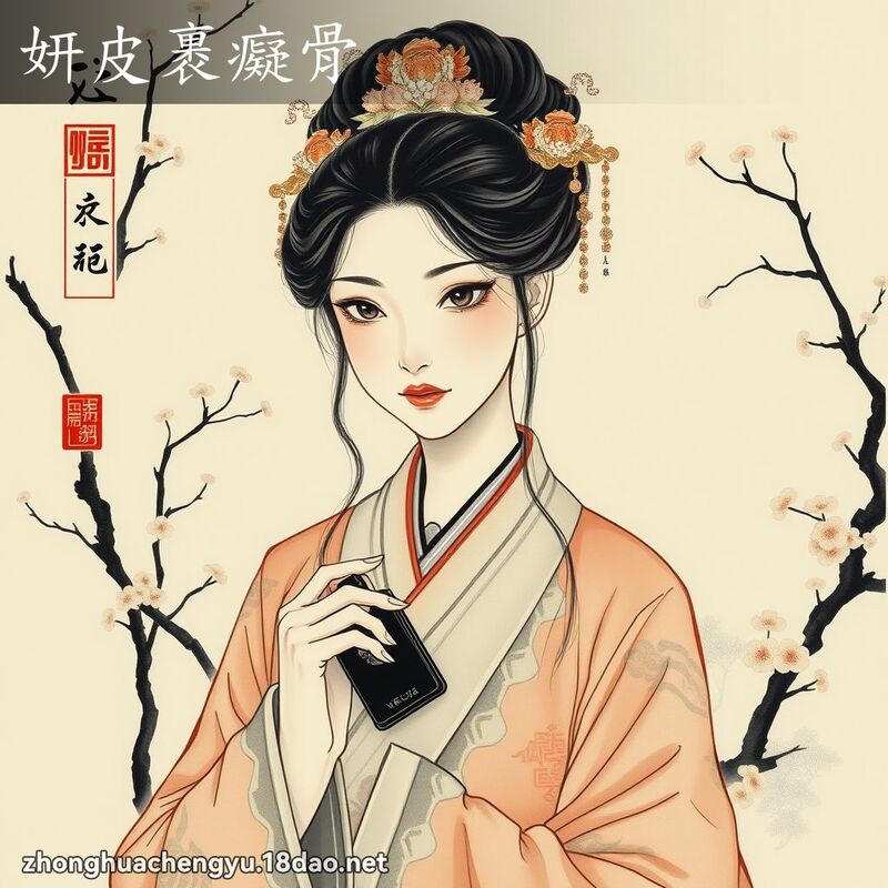 妍皮裹癡骨 配图