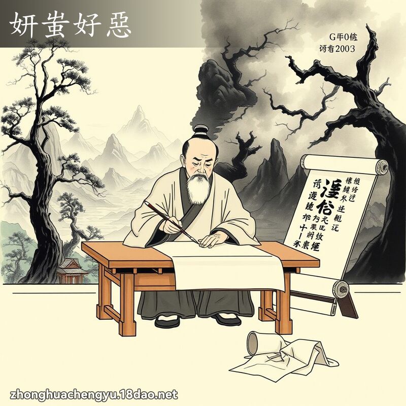 妍蚩好惡 配图