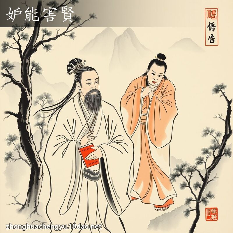 妒能害賢 配图