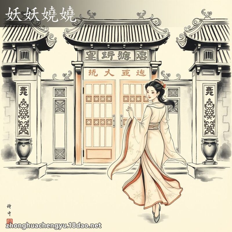 妖妖嬈嬈 配图