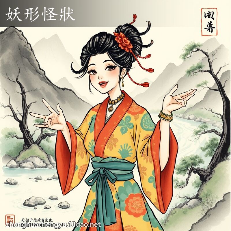 妖形怪狀 配图