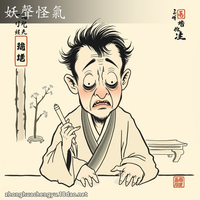 妖聲怪氣 配图