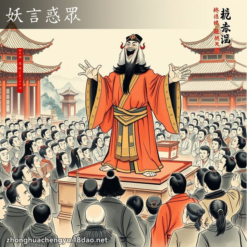 妖言惑眾 配图