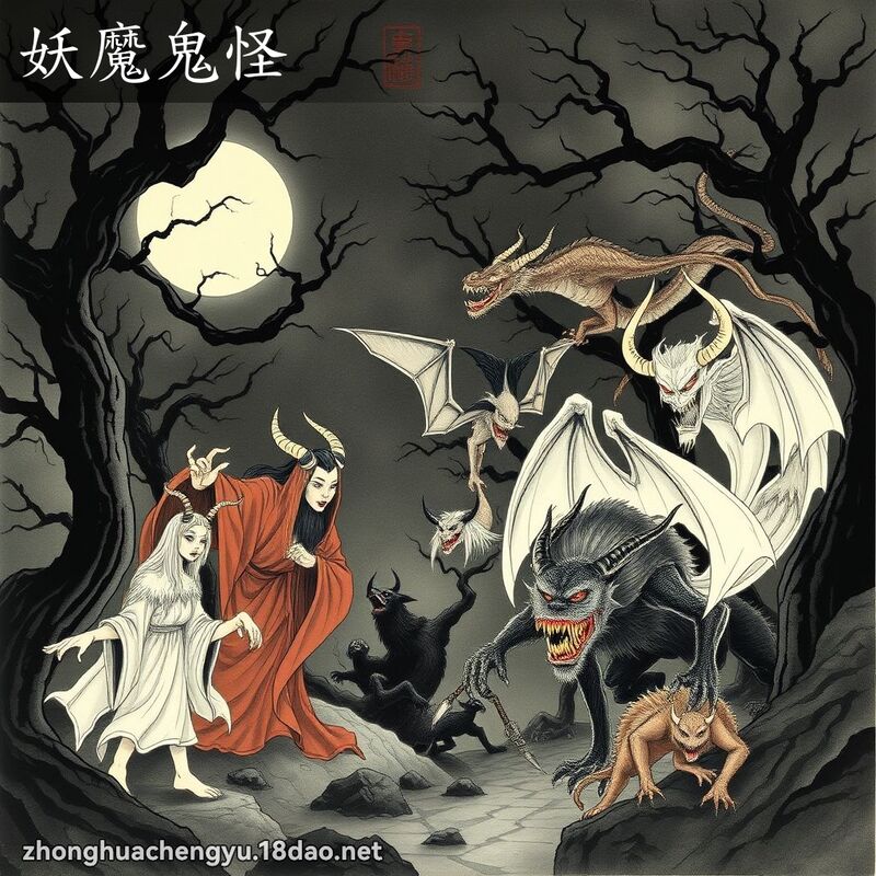妖魔鬼怪 配图