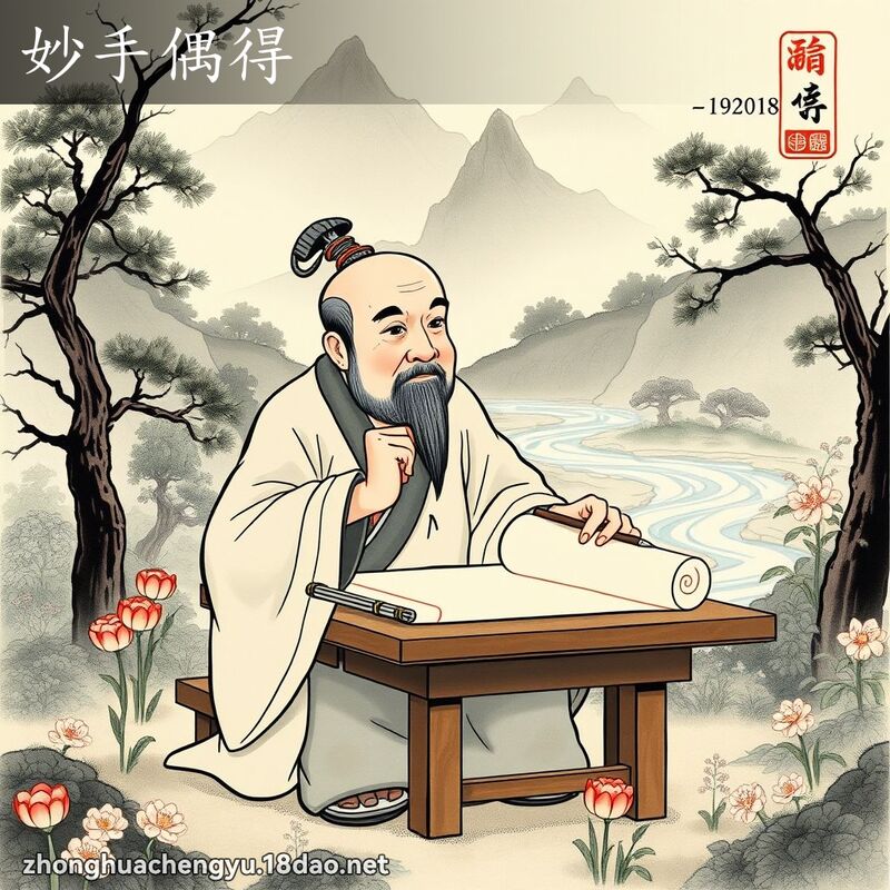 妙手偶得 配图