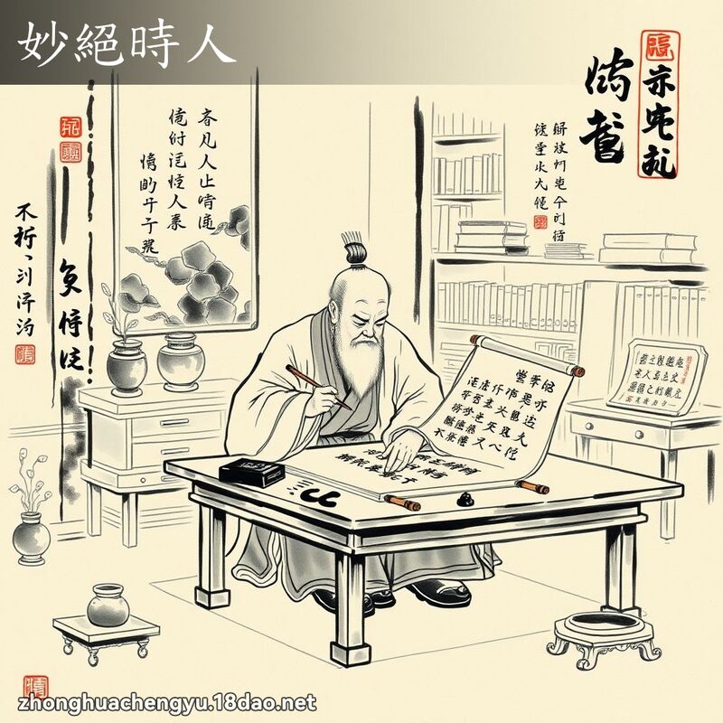妙絕時人 配图