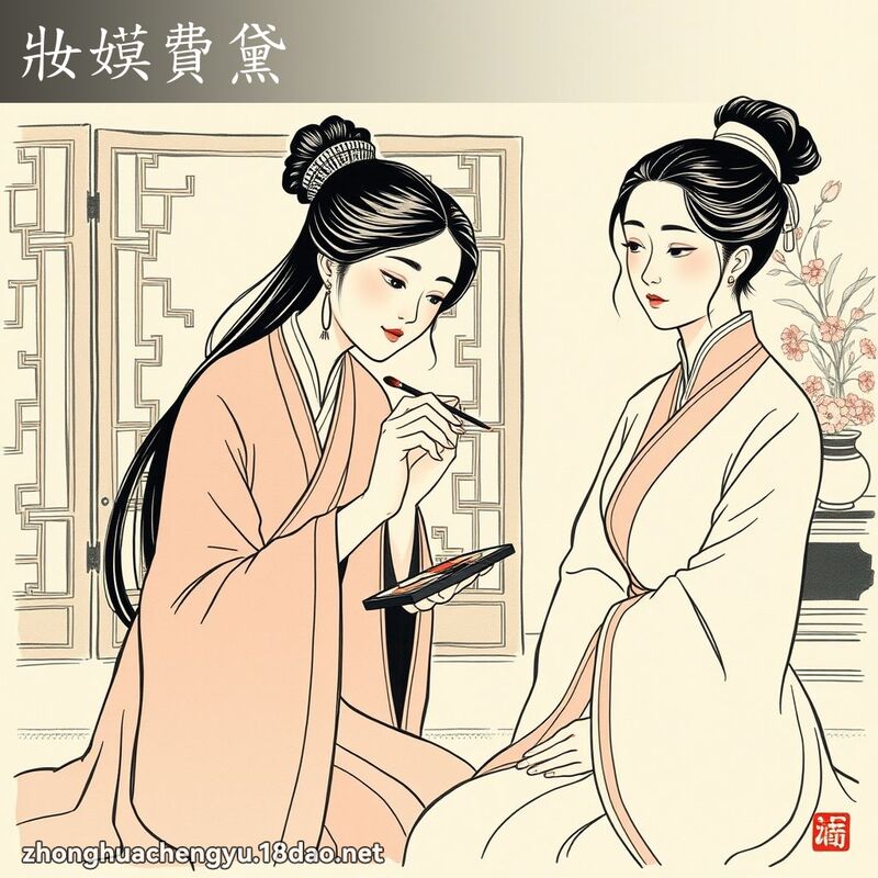 妝嫫費黛 配图