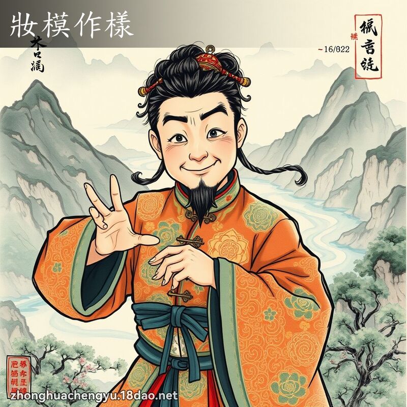 妝模作樣 配图