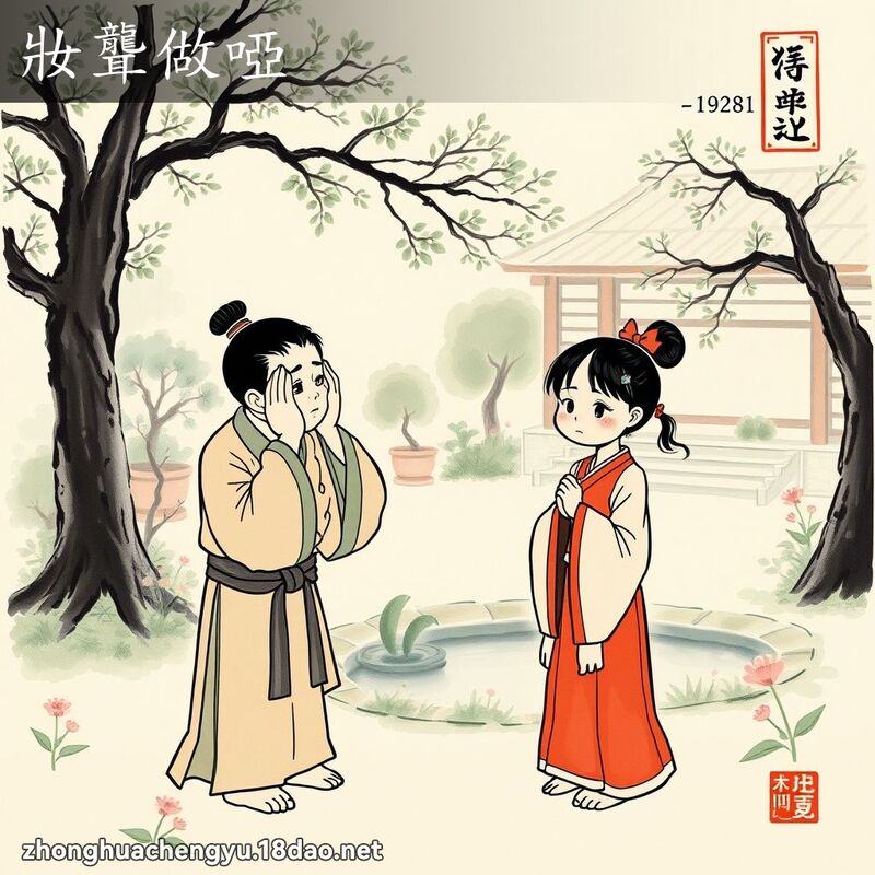 妝聾做啞 配图