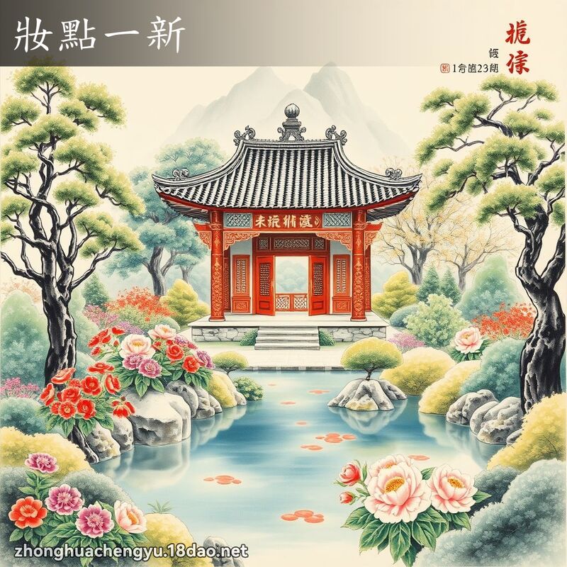 妝點一新 配图