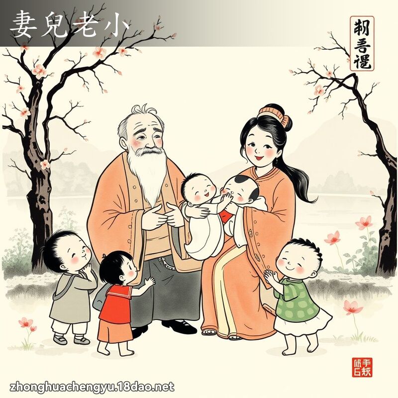 妻兒老小 配图