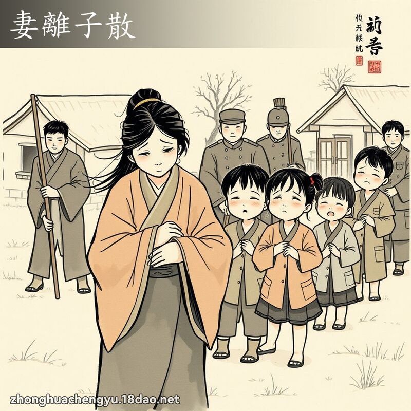 妻離子散 配图