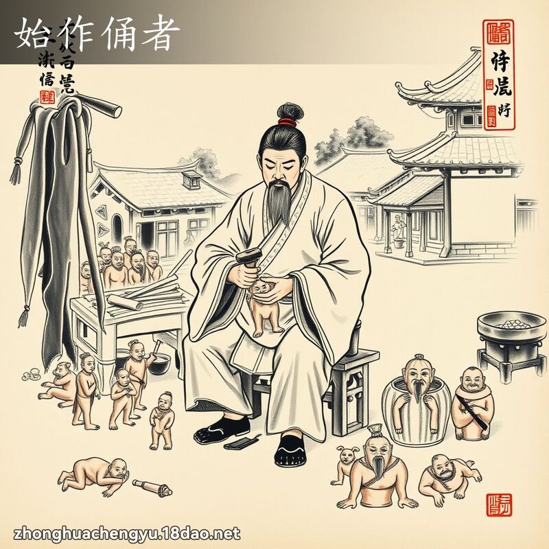 始作俑者 配图