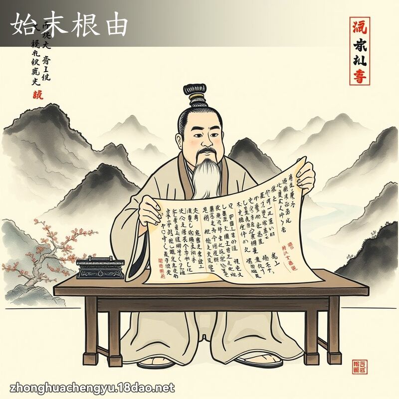 始末根由 配图