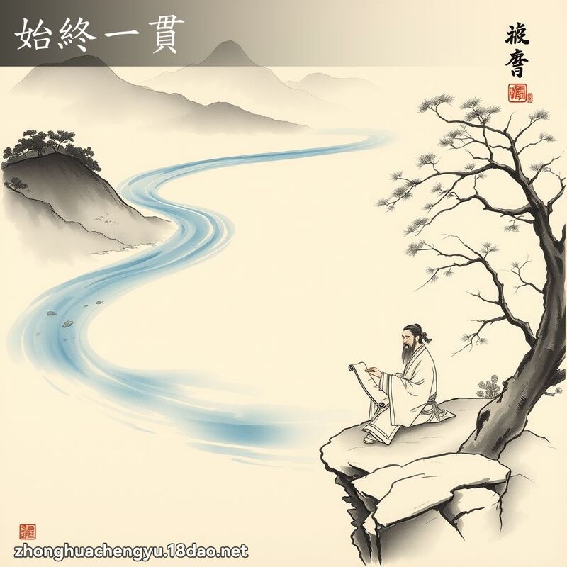 始終一貫 配图