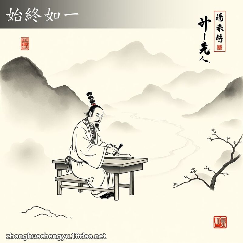 始終如一 配图