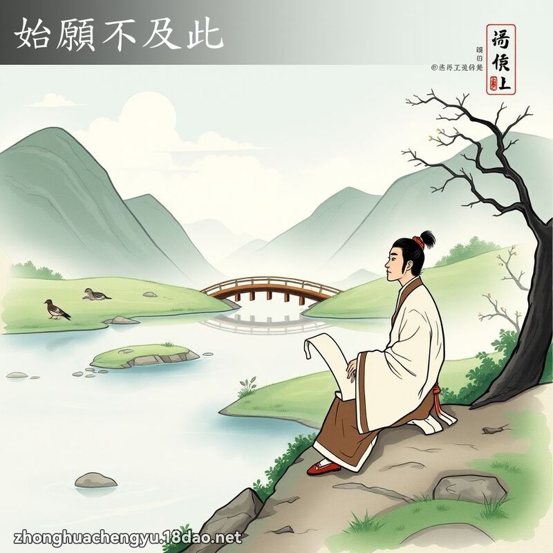始願不及此 配图