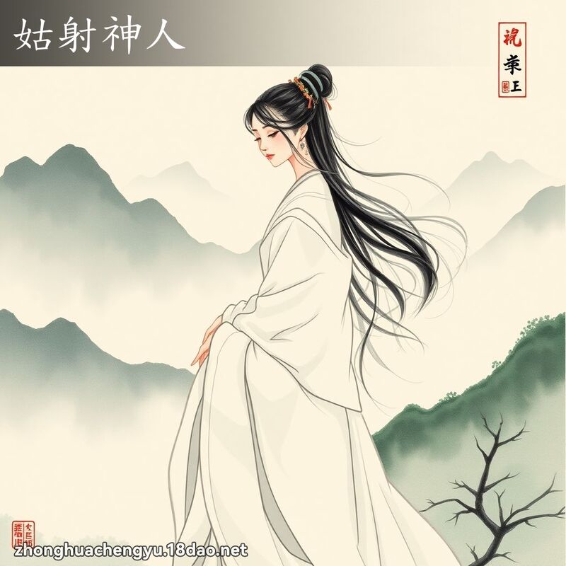 姑射神人 配图