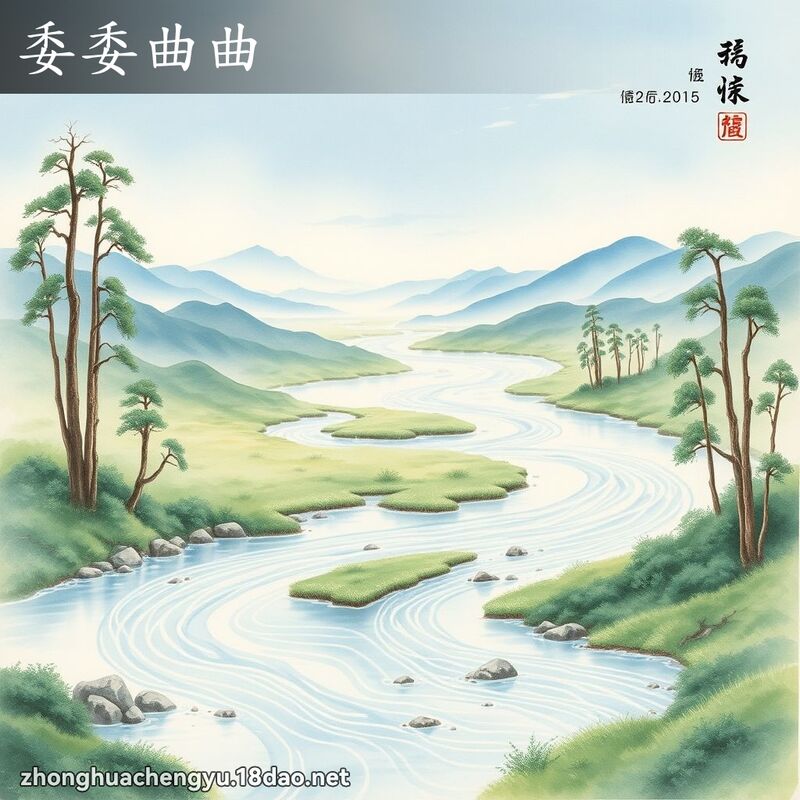 委委曲曲 配图