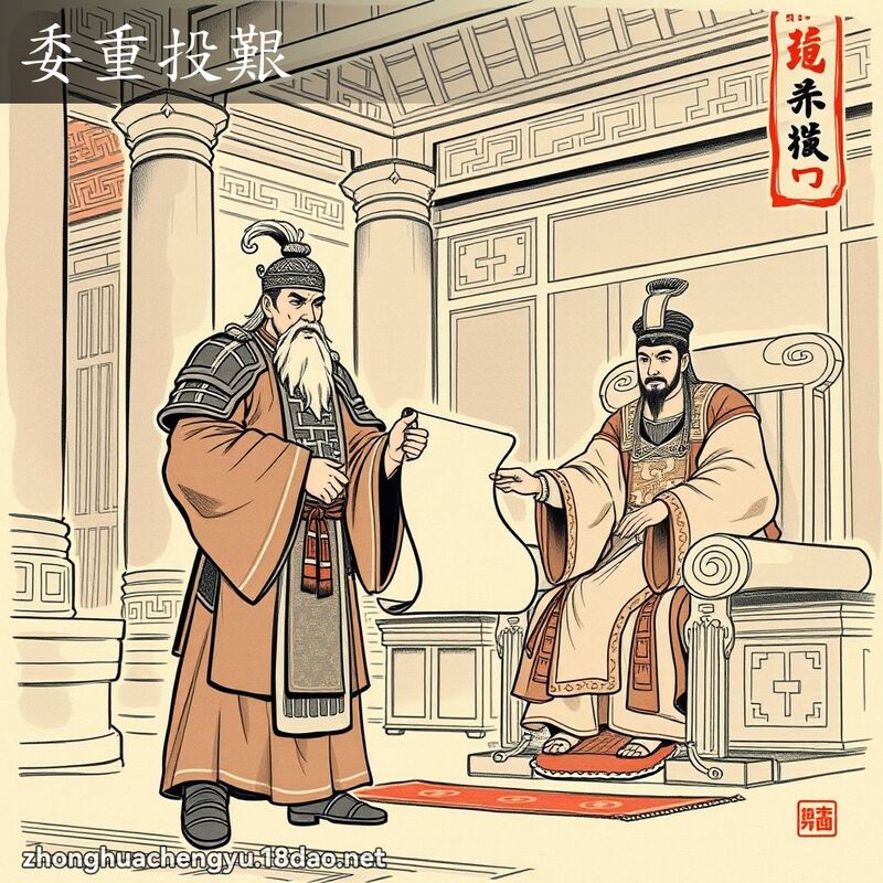 委重投艱 配图