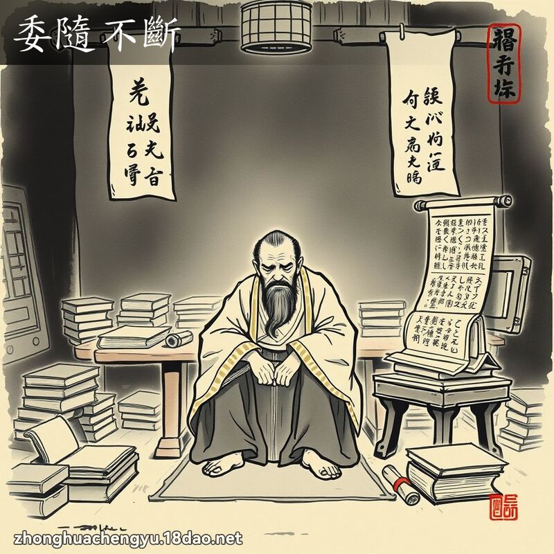 委隨不斷 配图