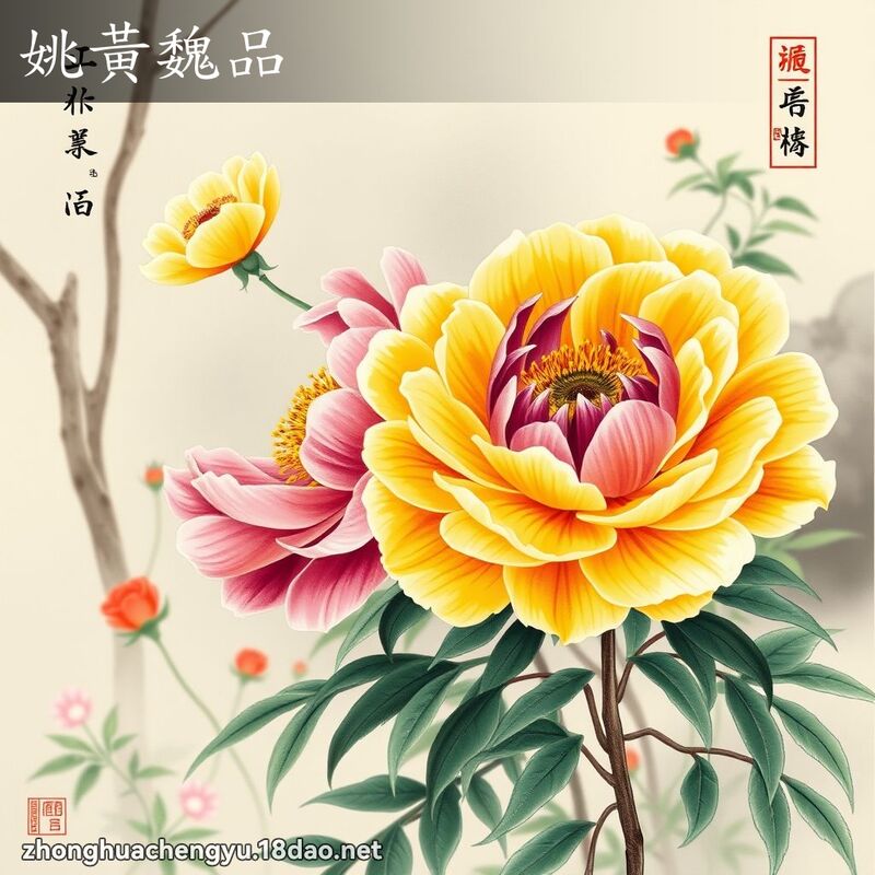 姚黃魏品 配图