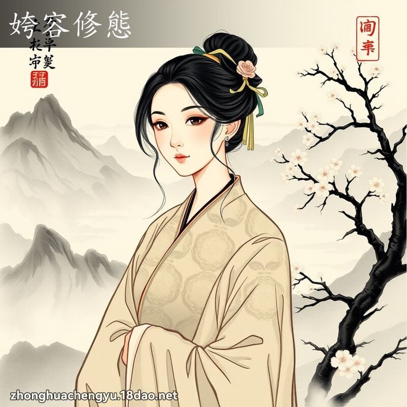 姱容修態 配图