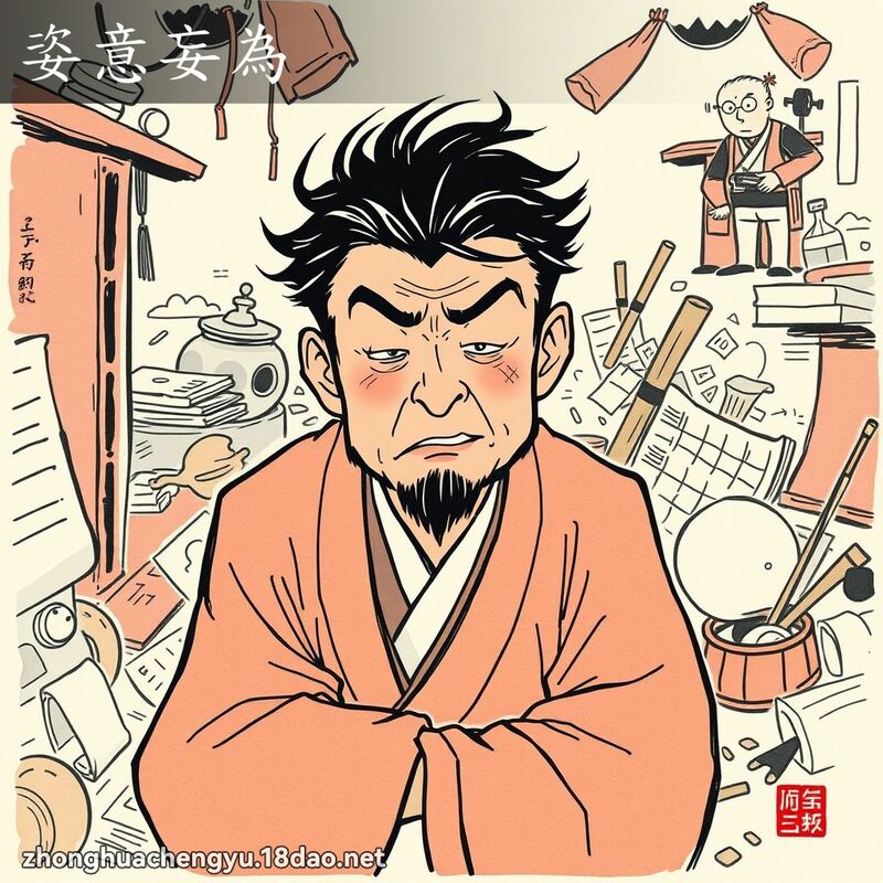 姿意妄為 配图