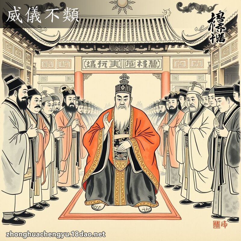 威儀不類 配图