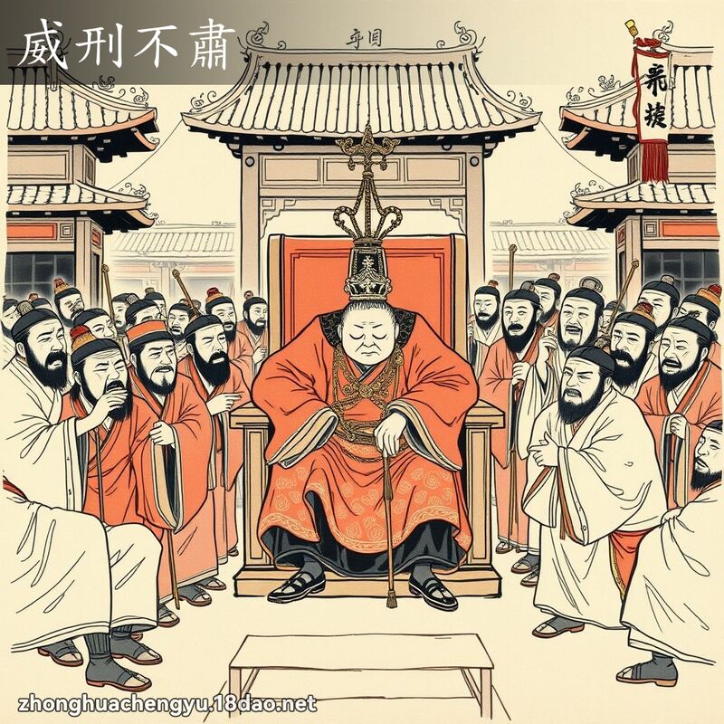 威刑不肅 配图