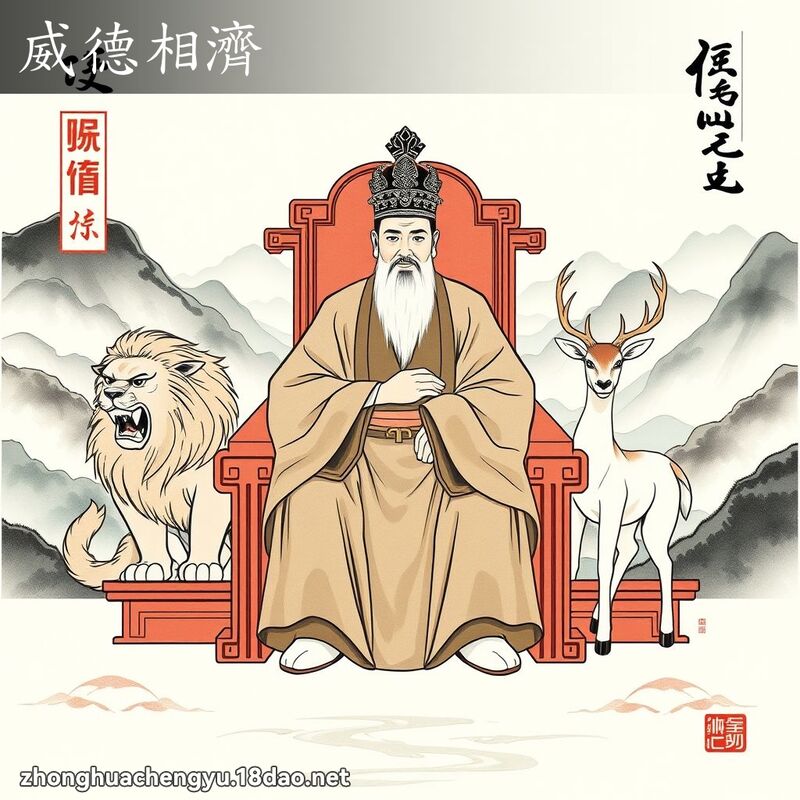 威德相濟 配图