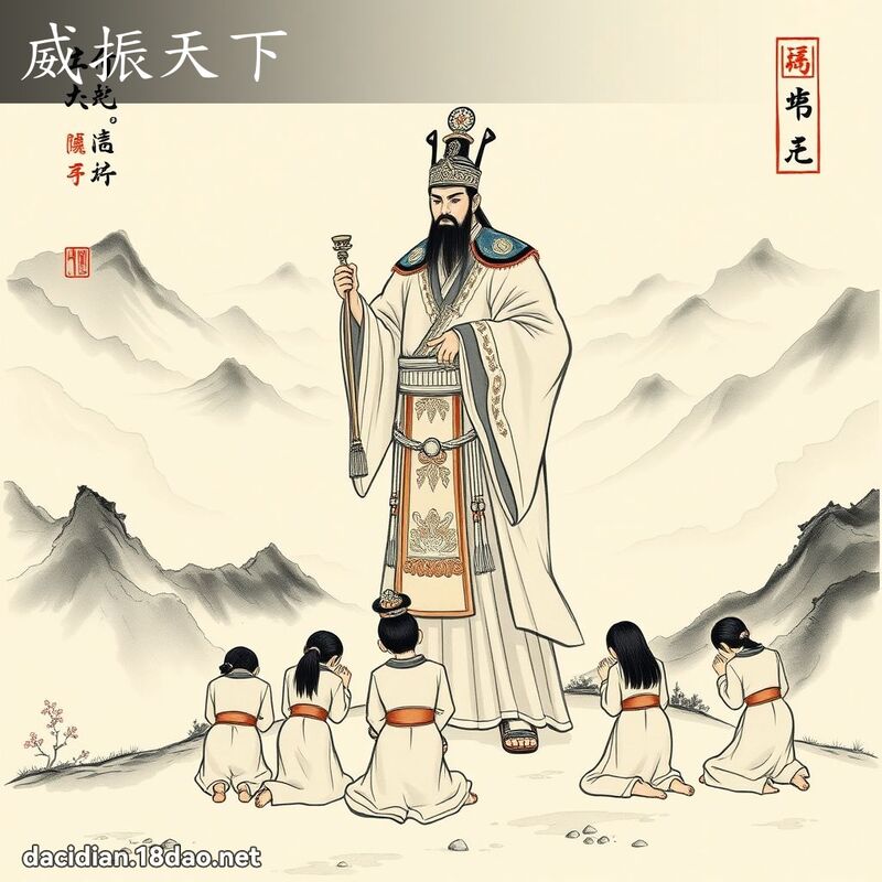 威振天下 - 中华成语配图