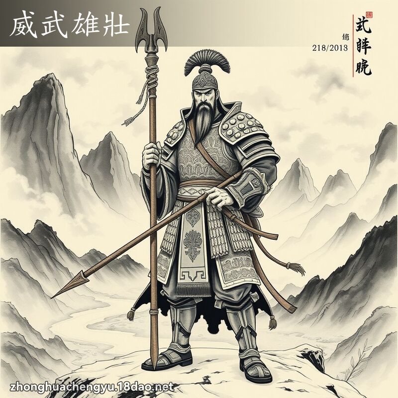 威武雄壯 配图