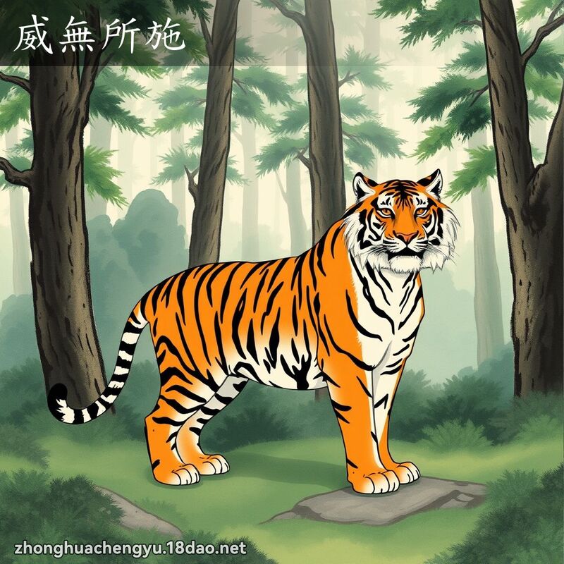 威無所施 配图