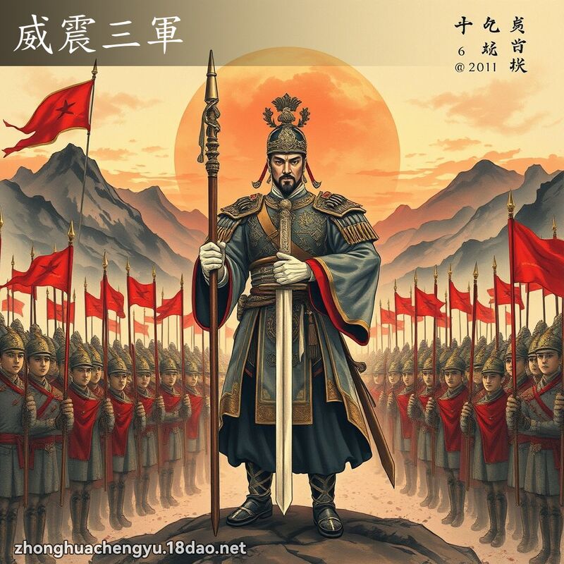 威震三軍 配图