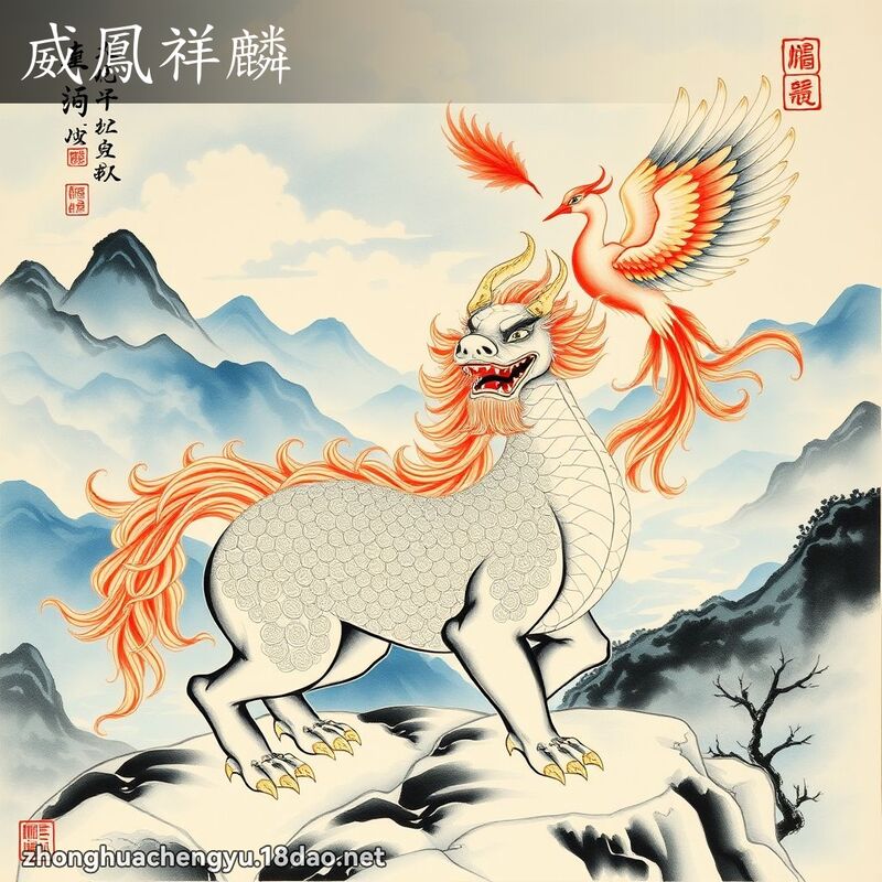 威鳳祥麟 配图