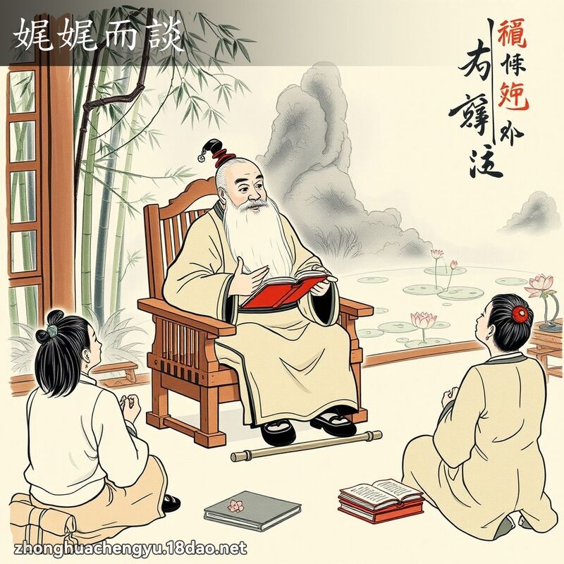 娓娓而談 配图