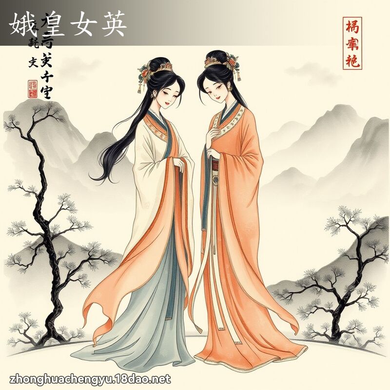 娥皇女英 配图