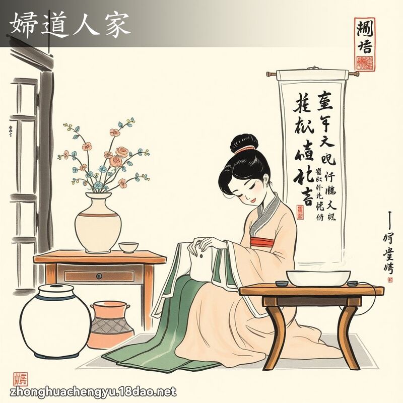 婦道人家 配图