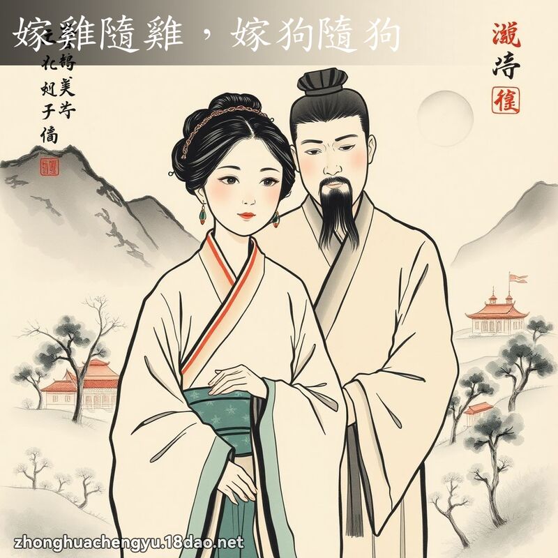 嫁雞隨雞,嫁狗隨狗 配图